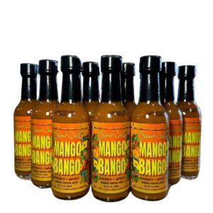 Coconut Jack's Famous Mango Bango Hot Sauce 12/pk