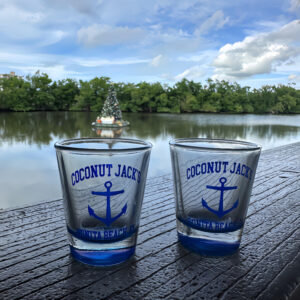Coconut Jack's Shot Glass