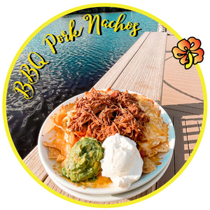 BBQ PORK NACHOS