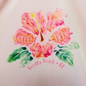 A close up of the logo for the hotel.