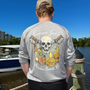 Bonita Beach Bones Fishing Tee
