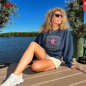 Palm Corded Crew Sweater