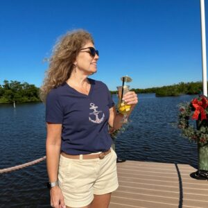 Sunkissed Navy Anchor