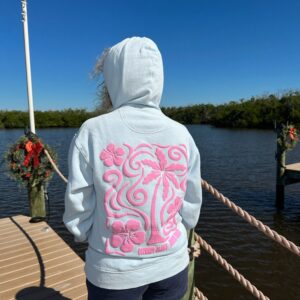 Coconut Jack's Pink Puff Hoodie
